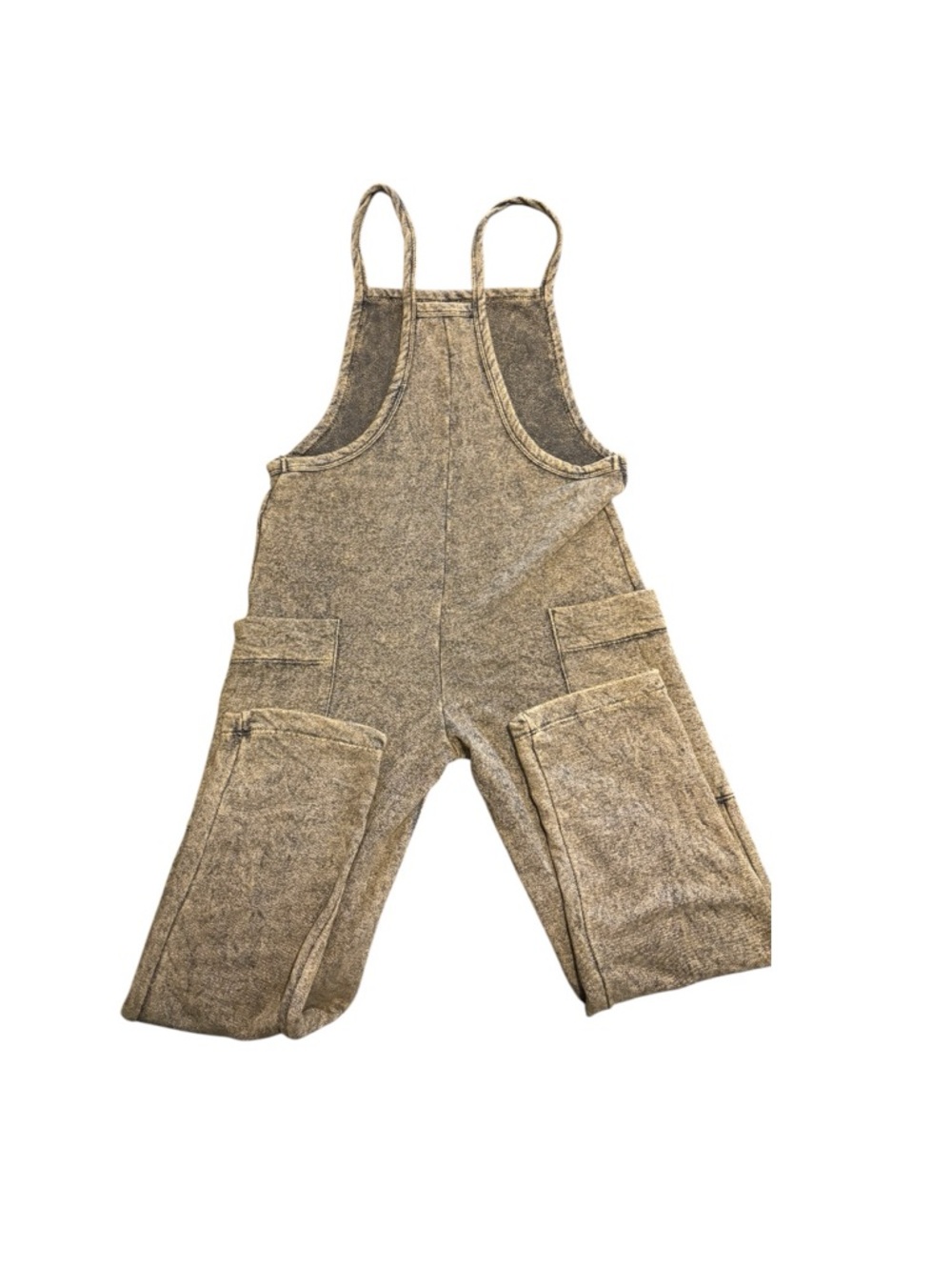 FP Movement by Free People Tan Heathered Overalls Jumpsuit - Picture 2 of 16